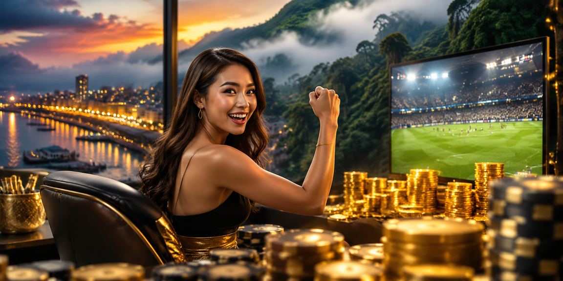 Pemain Malaysia menggunakan peranti mudah alih untuk pertaruhan dalam talian dengan gaya tempatan