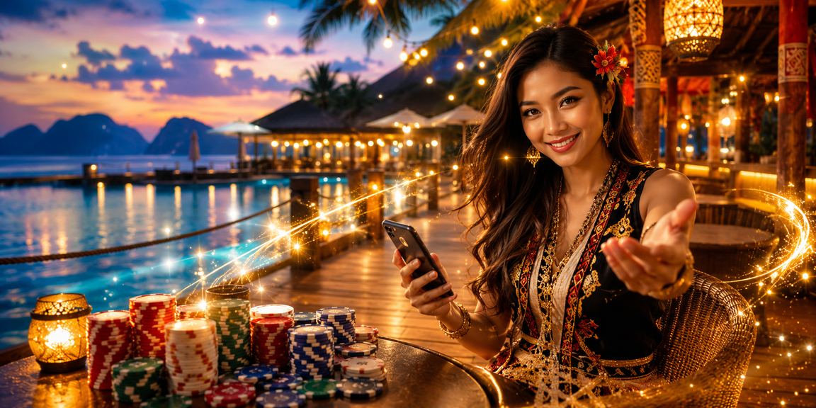 Aplikasi kasino dalam talian untuk pengguna dari Sabah dengan antara muka gaya Melayu